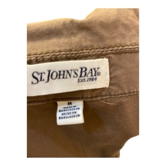 St. John's Bay Brown Utility Jacket - Picture 5 of 5